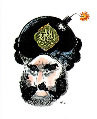 Caricatura de Mahoma